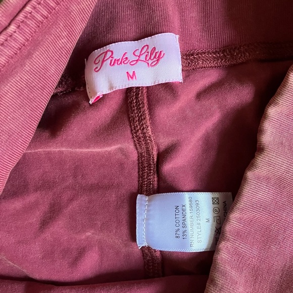 NEW Pink Lily Oversized Hoodie Set - Picture 9 of 10